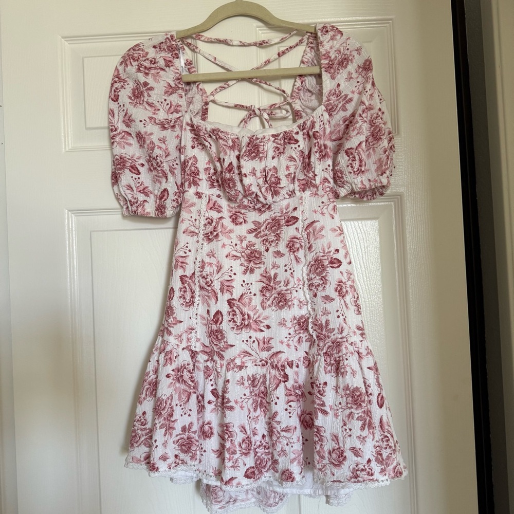 MINKPINK Floral Mini Dress